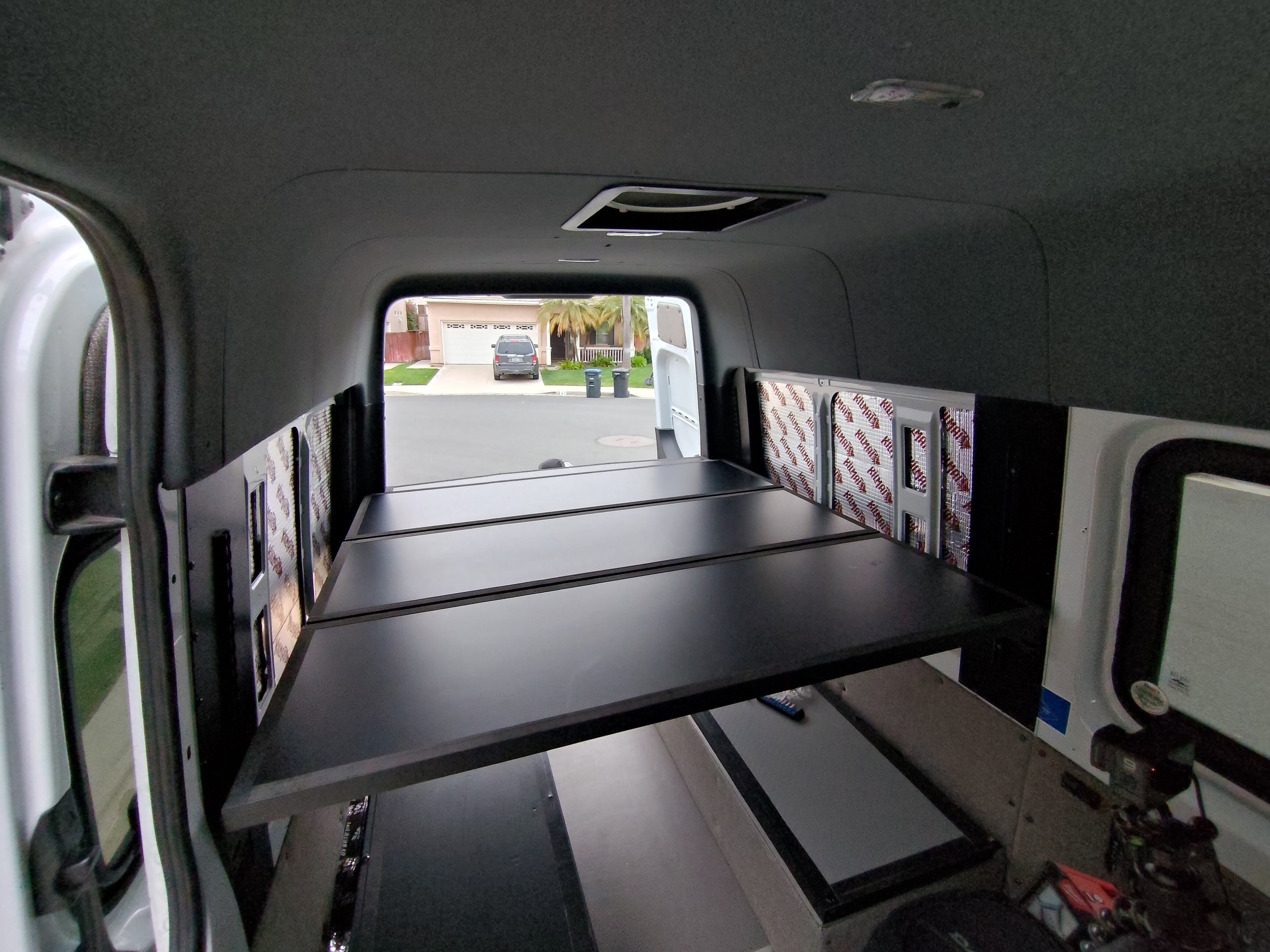 SPRINTER VAN PLATFORM BED SYSTEM