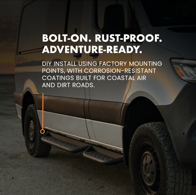 SPRINTER 144" AND 170" SIDE STEPS