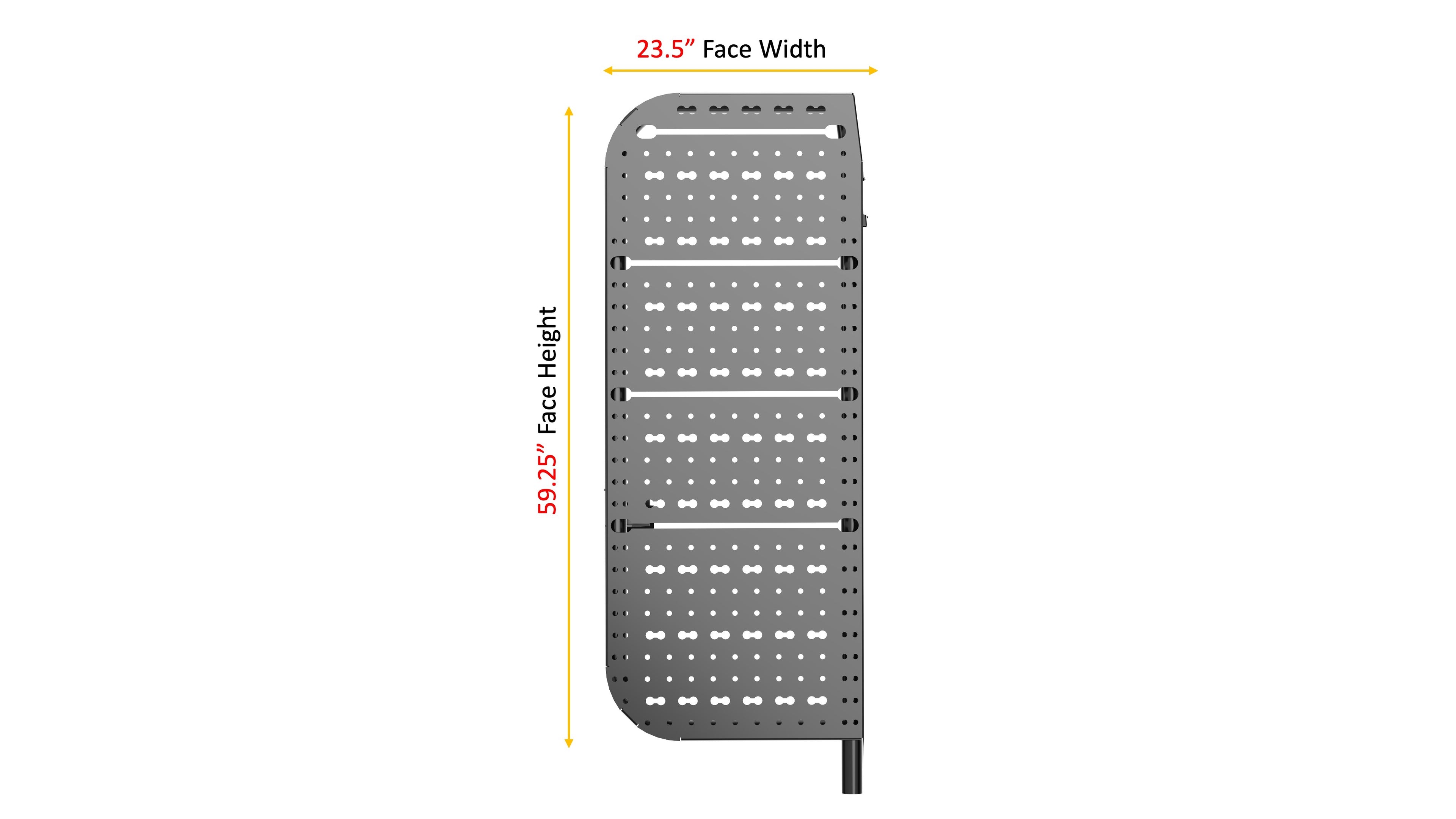 Ford Transit Rear Door Rack | Atlas MOLLE Storage Panel