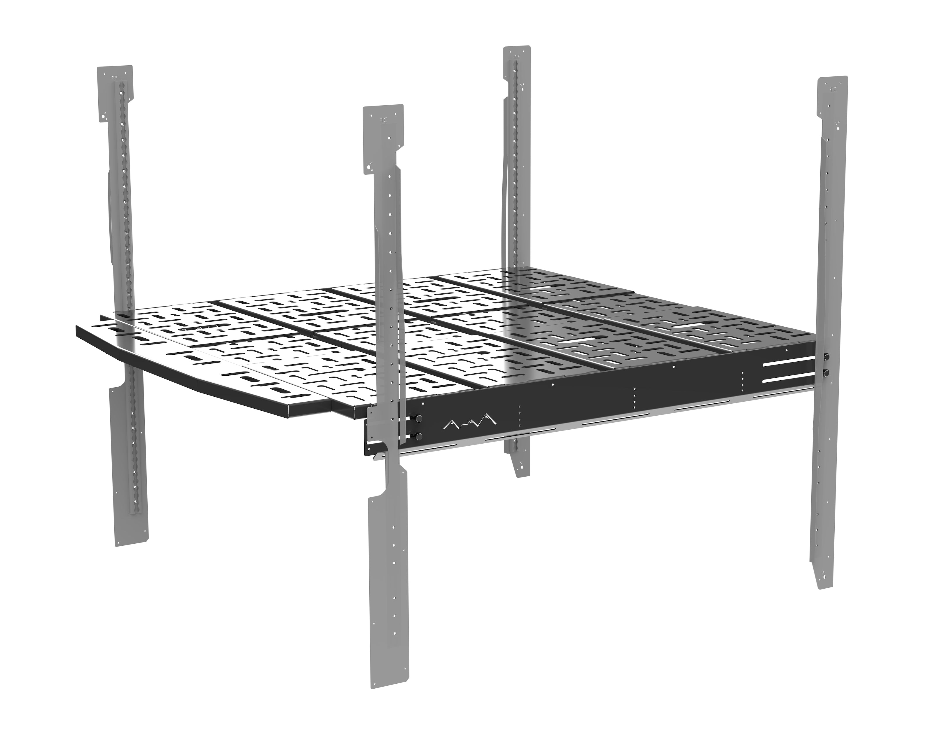 Ford Transit Van FlexTrack 4-Panel All Aluminum Platform Bed System
