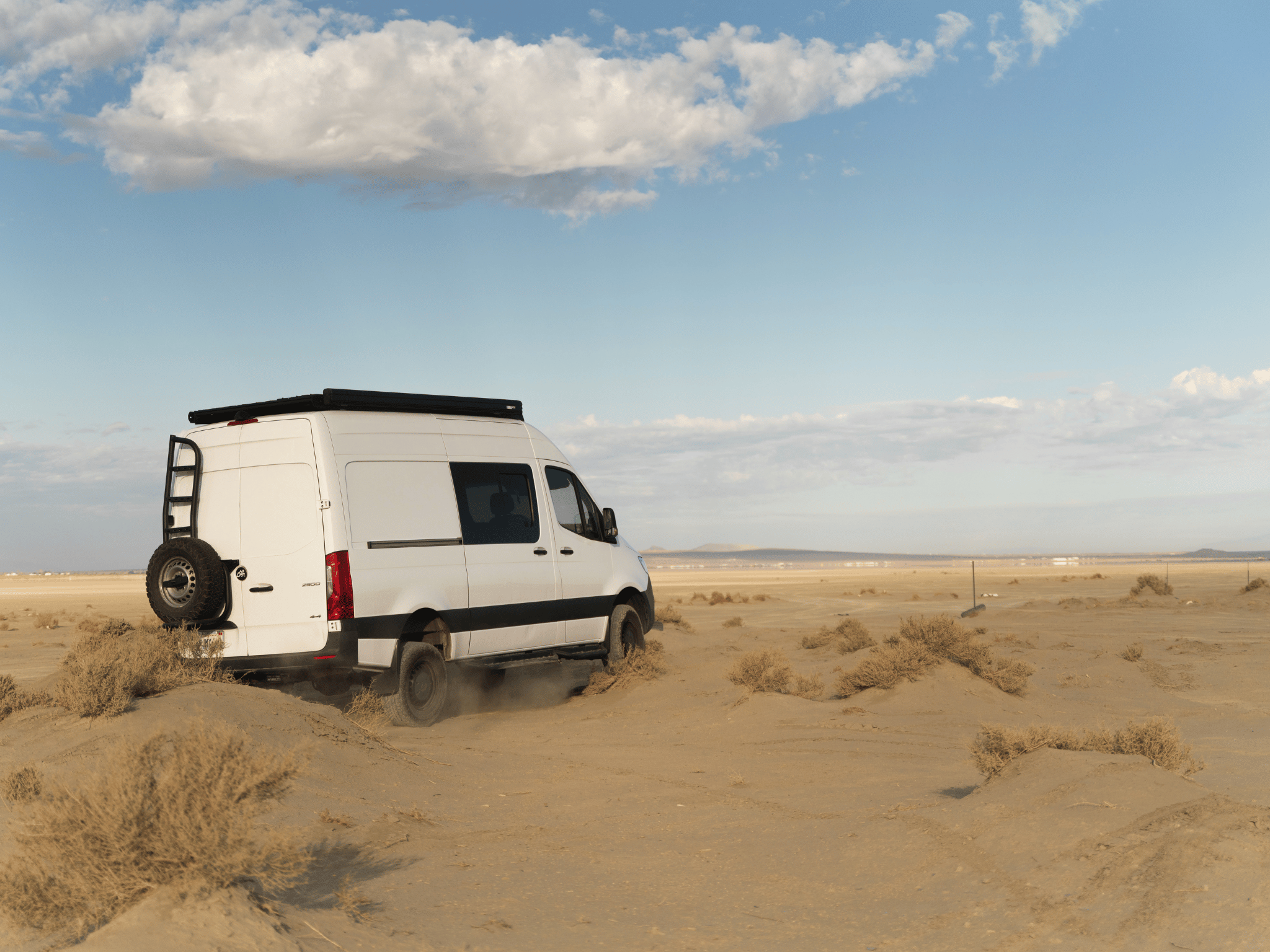 SPRINTER REAR TIRE CARRIER LADDER