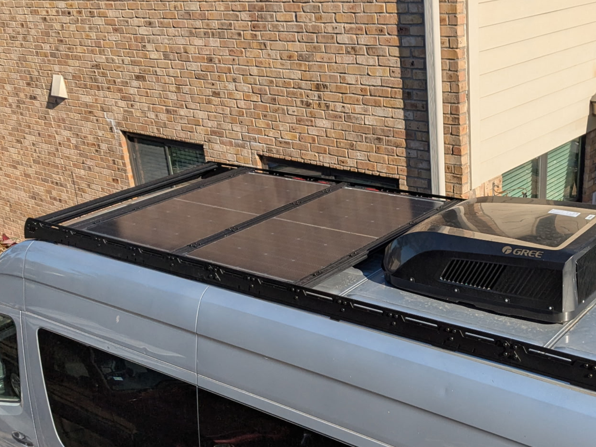 Roof Rack Solar Panel Mounting Brackets