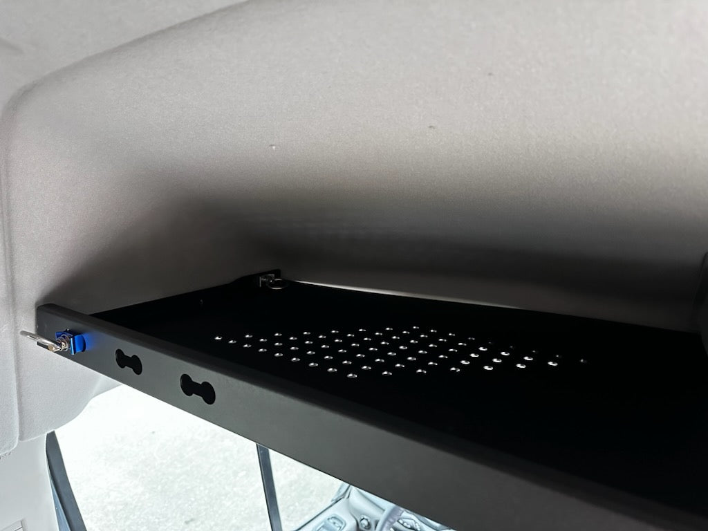 FORD TRANSIT HEADLINER SHELF 3.0 CURTAIN ROD AND LINER - FITS MID AND HIGH ROOF VANS 2014+