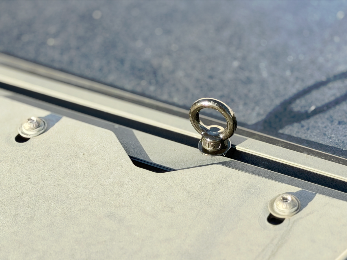 Eye Bolt Hook Rings for Crossbars (4-Pack)