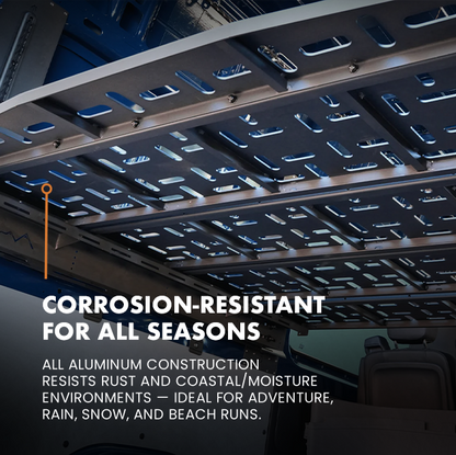 SPRINTER VAN PLATFORM 4-PANEL ALL ALUMINUM BED SYSTEM