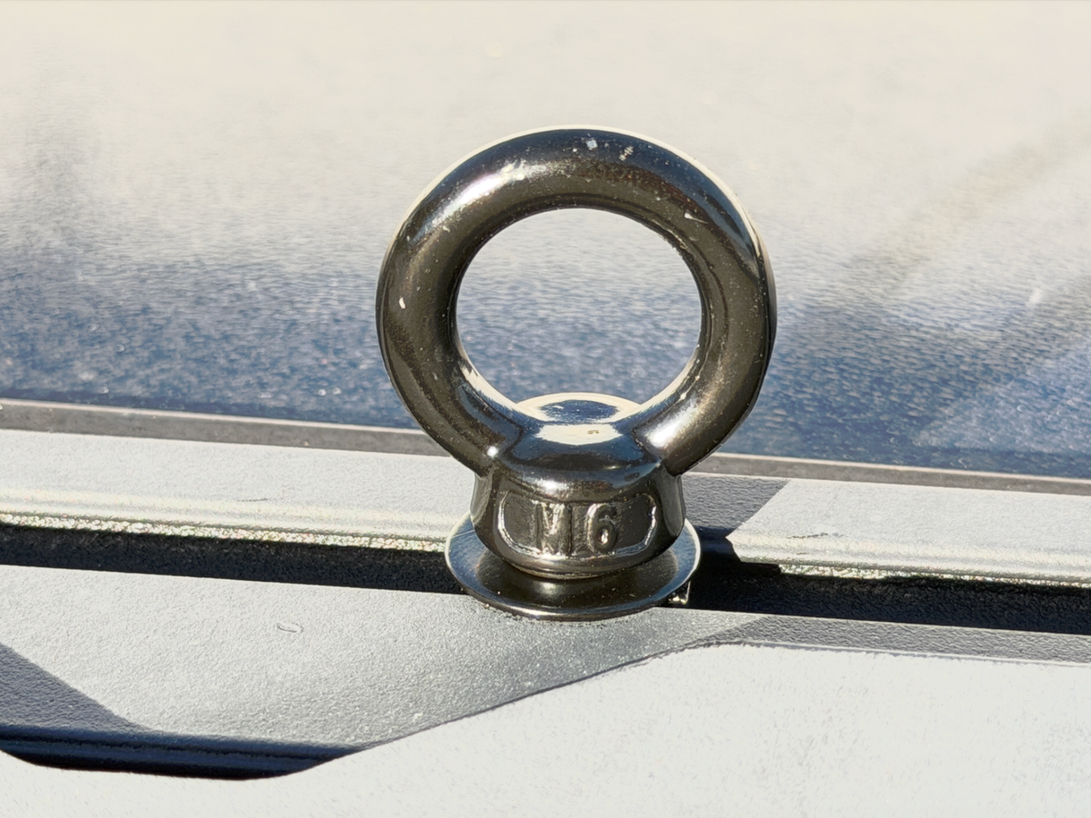 Eye Bolt Hook Rings for Crossbars (4-Pack)