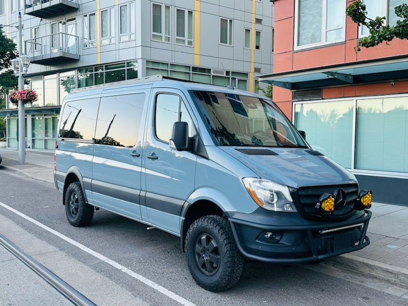 SPRINTER 144&quot; LOW ROOF STEALTH ROOF RACK