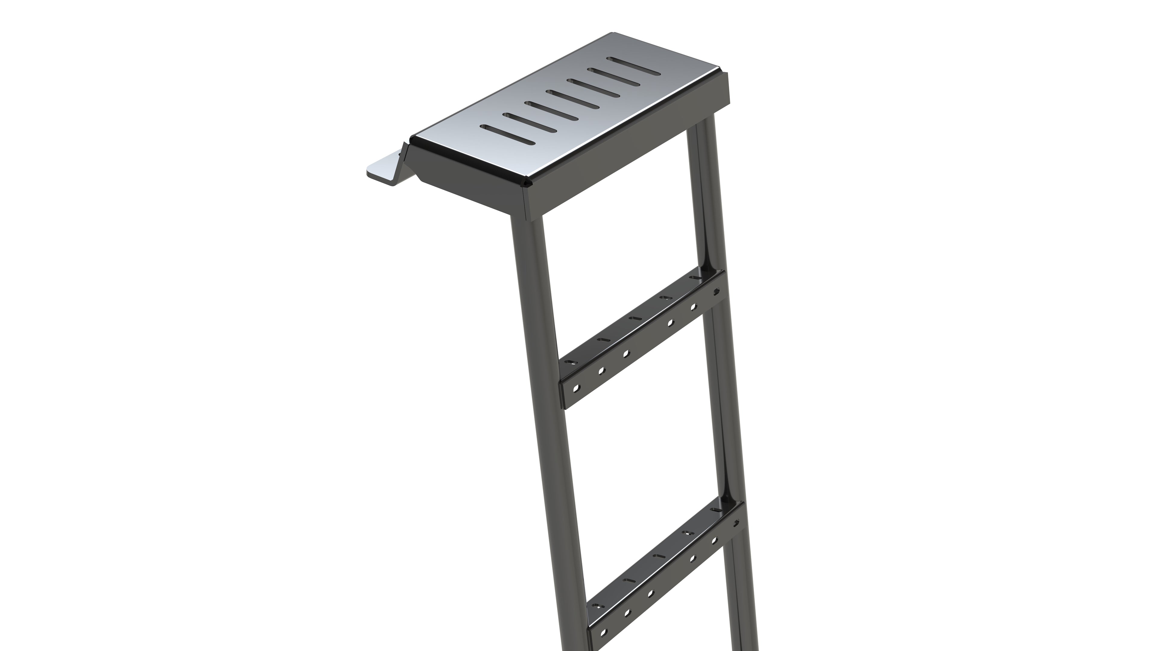 Sprinter Van Side Ladder | Wheel Well Notch