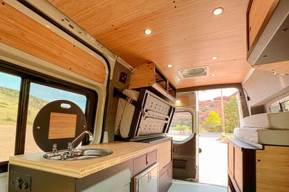 SPRINTER VAN CABINET STASH CAB - 24&quot; OPEN SLIM