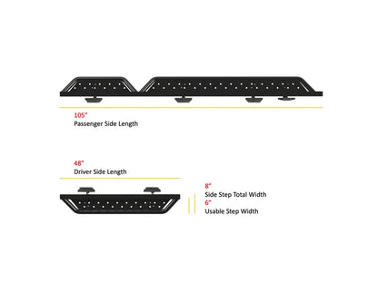 Ford Transit 148" Side Steps