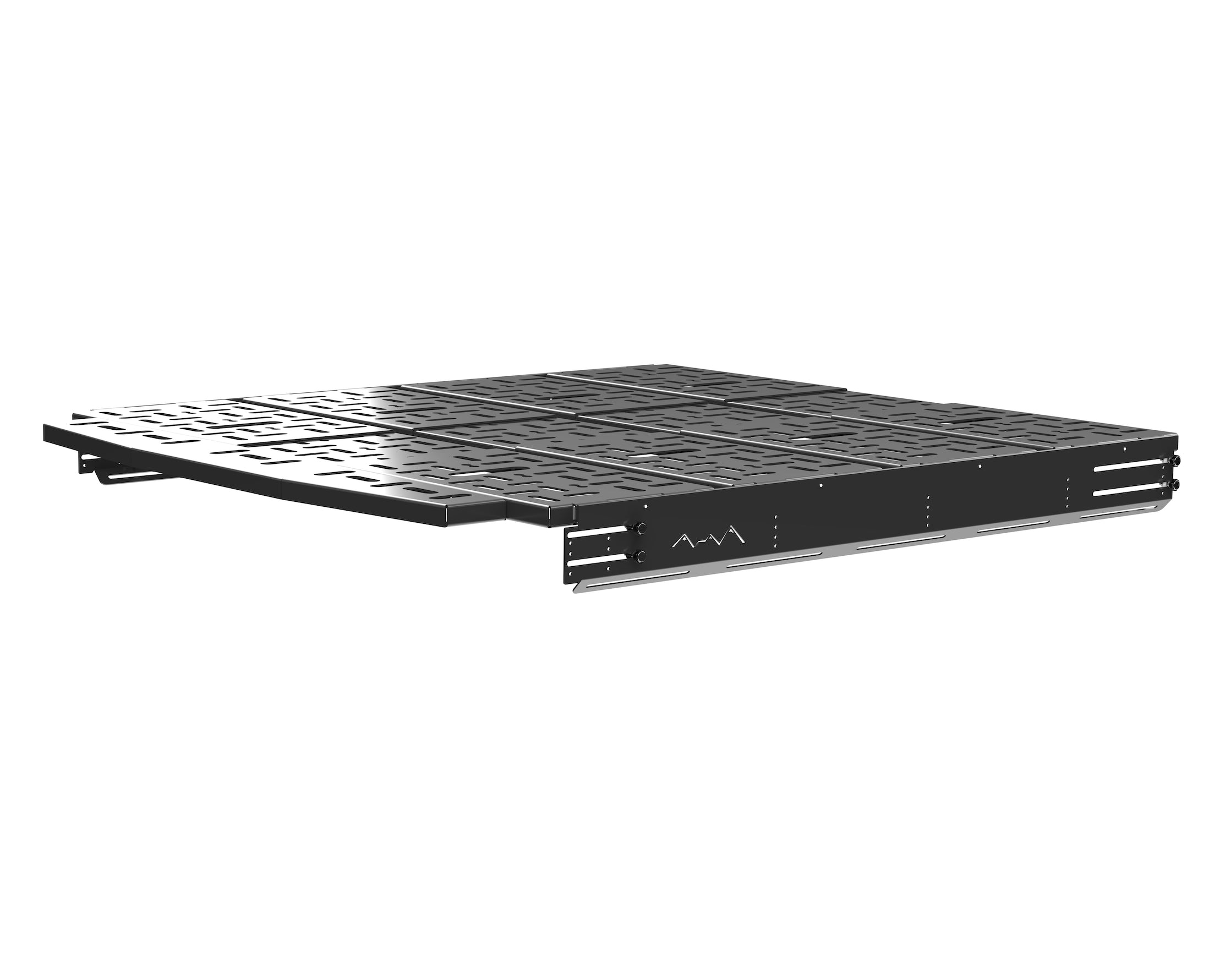 Ford Transit Van FlexTrack 4-Panel All Aluminum Platform  Bed System