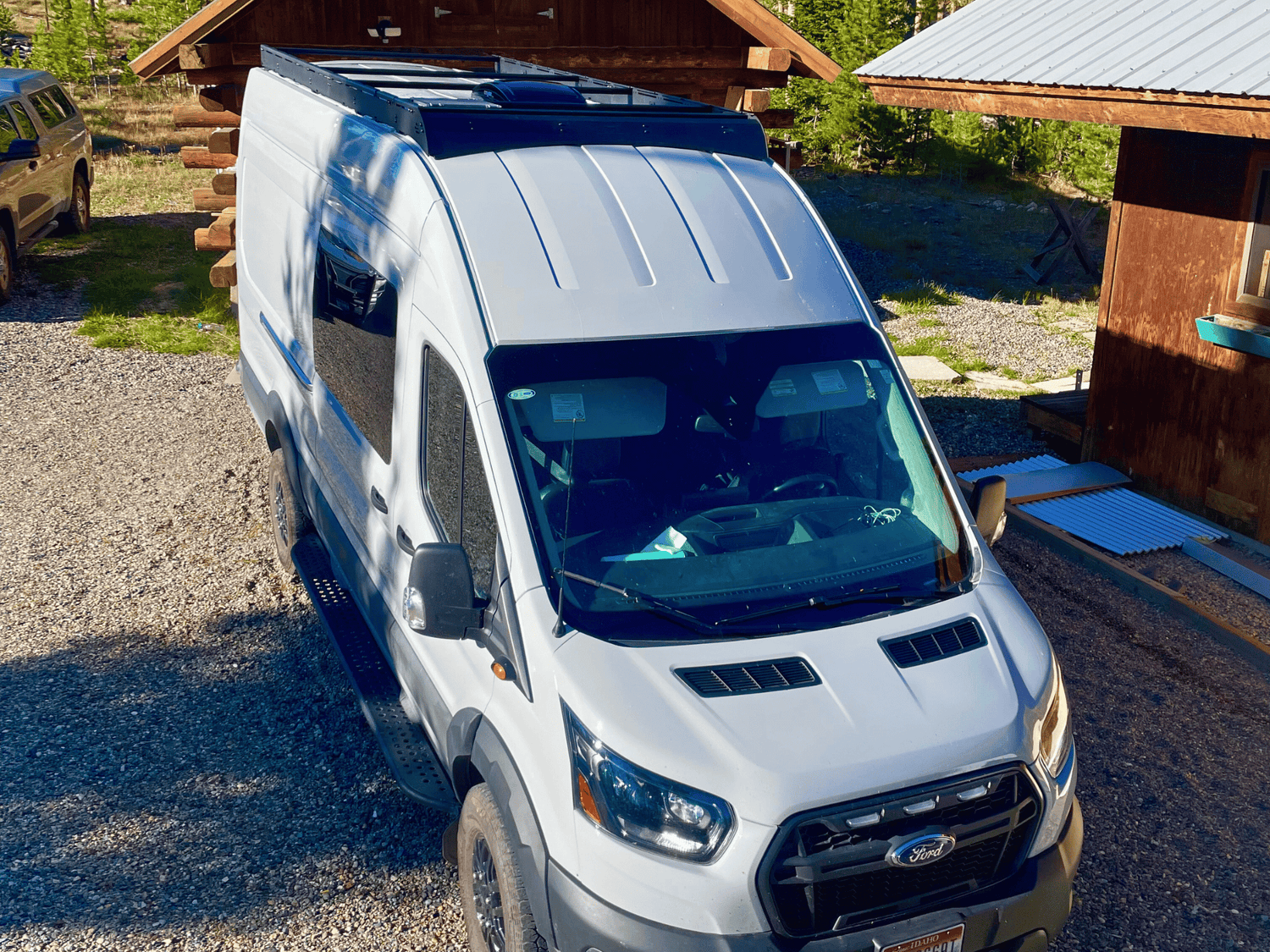 TRANSIT VAN 148&quot; HIGH ROOF EXT STRATA ROOF RACK