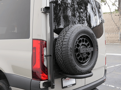 Sprinter Rear Tire Carrier with Molle Panel