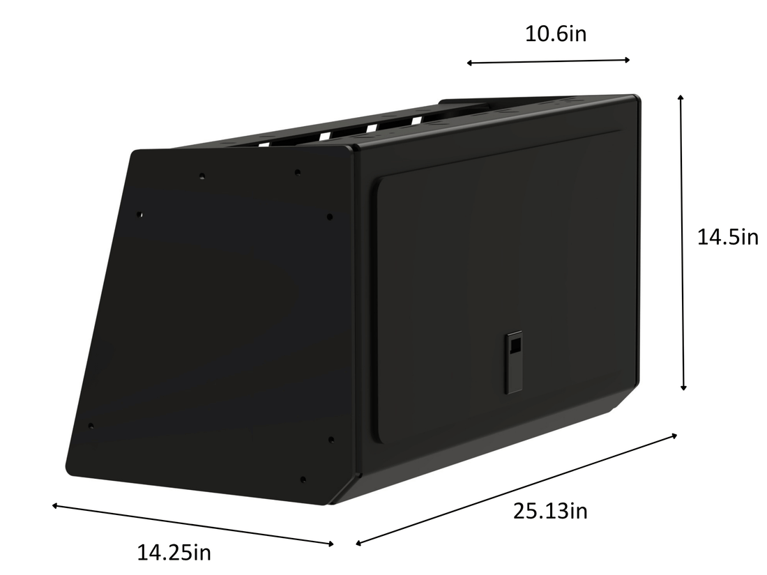 SPRINTER VAN CABINET - 24&quot; OPEN TALL