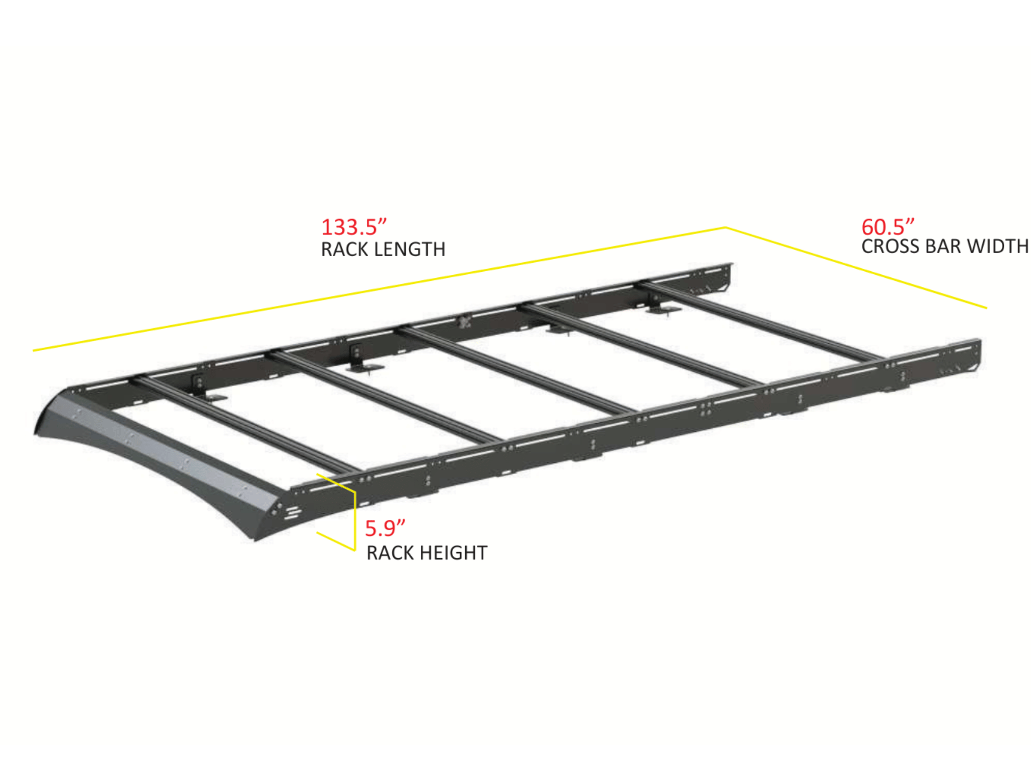 TRANSIT VAN 148&quot; MID ROOF STRATA ROOF RACK