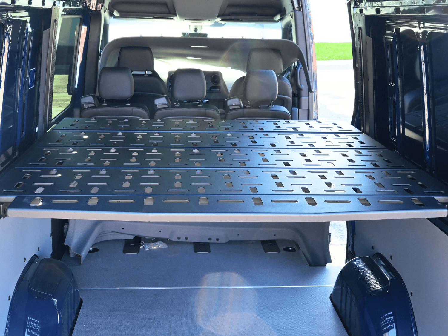 SPRINTER VAN PLATFORM 4-PANEL ALL ALUMINUM BED SYSTEM