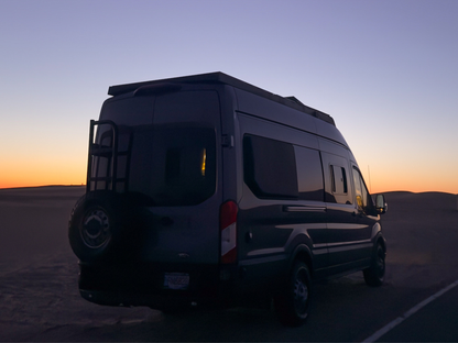TRANSIT REAR TIRE CARRIER LADDER