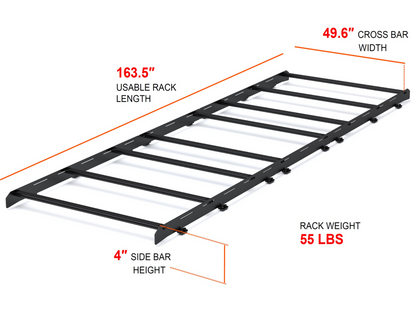 SPRINTER 170&quot; HIGH ROOF STEALTH ROOF RACK
