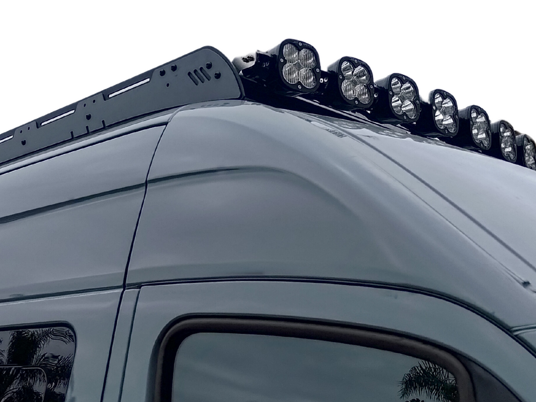 SPRINTER STRATA ROOF RACK UNIVERSAL ADJUSTABLE LIGHT BAR BRACKET