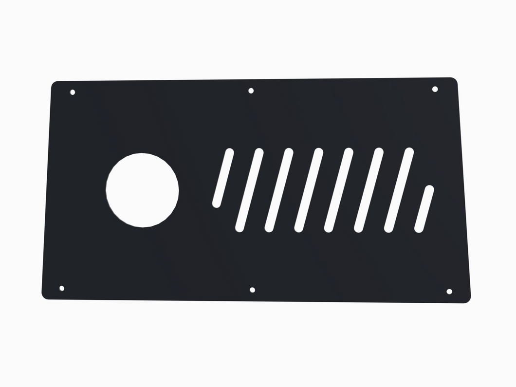 DIESEL HEATER FACE PLATE