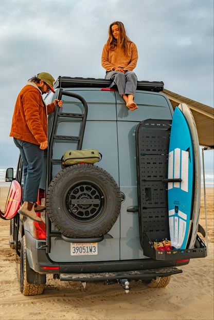 Sprinter Rear Door Atlas Storage Rack | Passenger Side