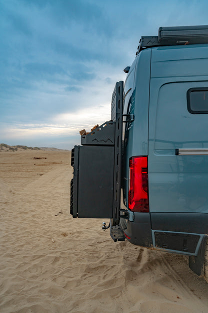 Sprinter Rear Door Atlas Storage Rack | Passenger Side