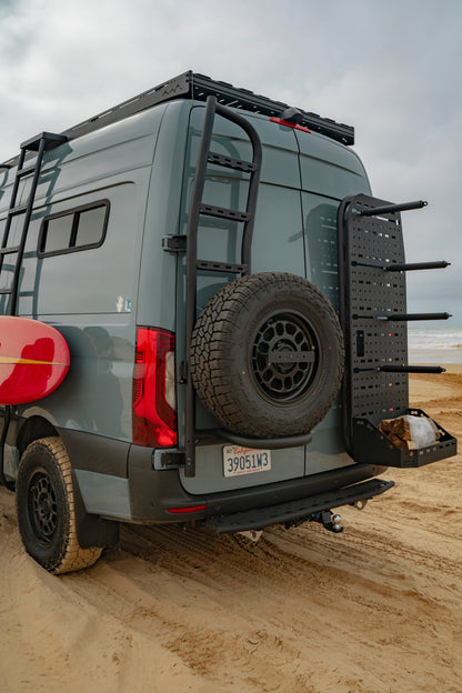 Sprinter Rear Door Atlas Storage Rack | Passenger Side