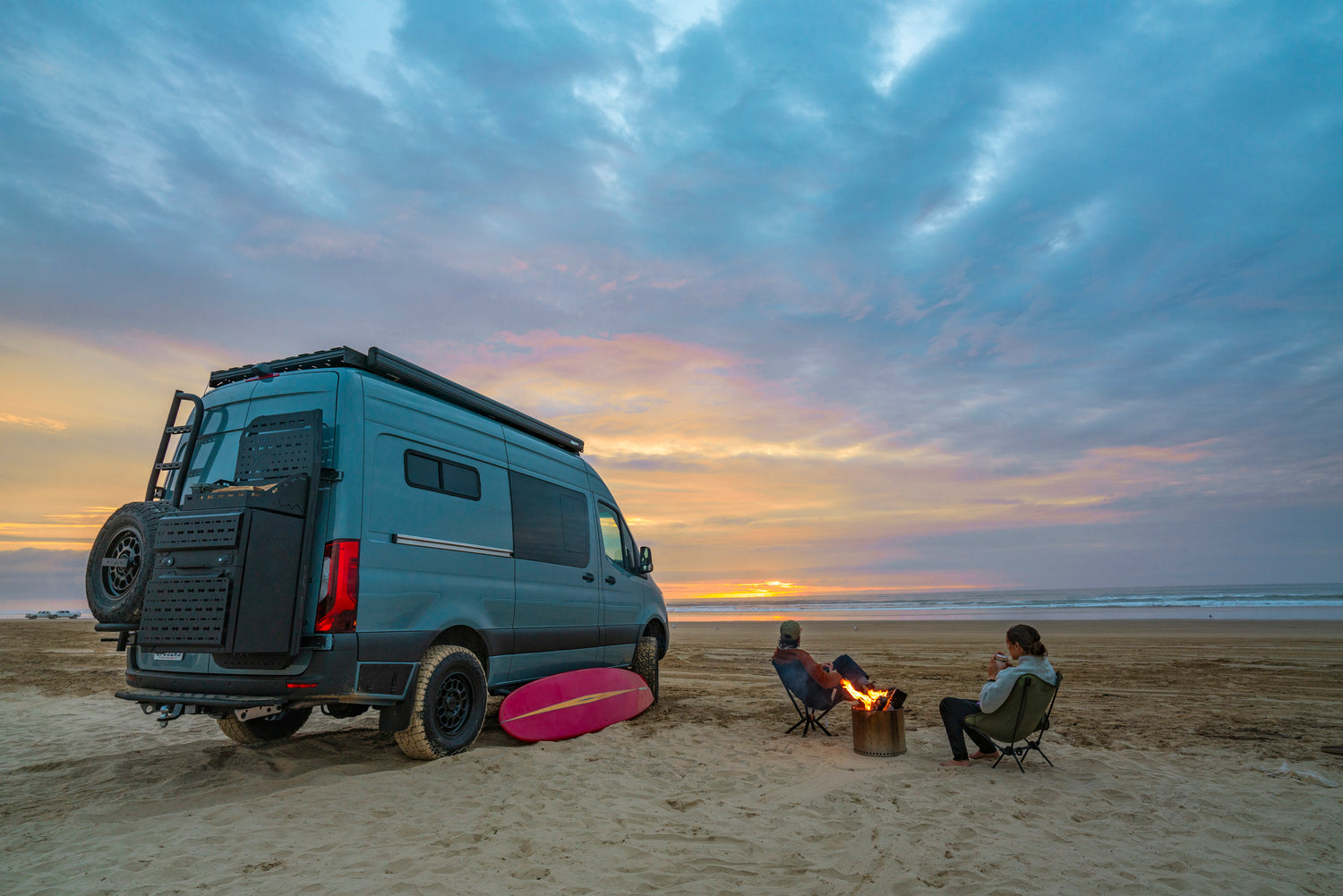 Sprinter Van Rocker Locker Box 144"