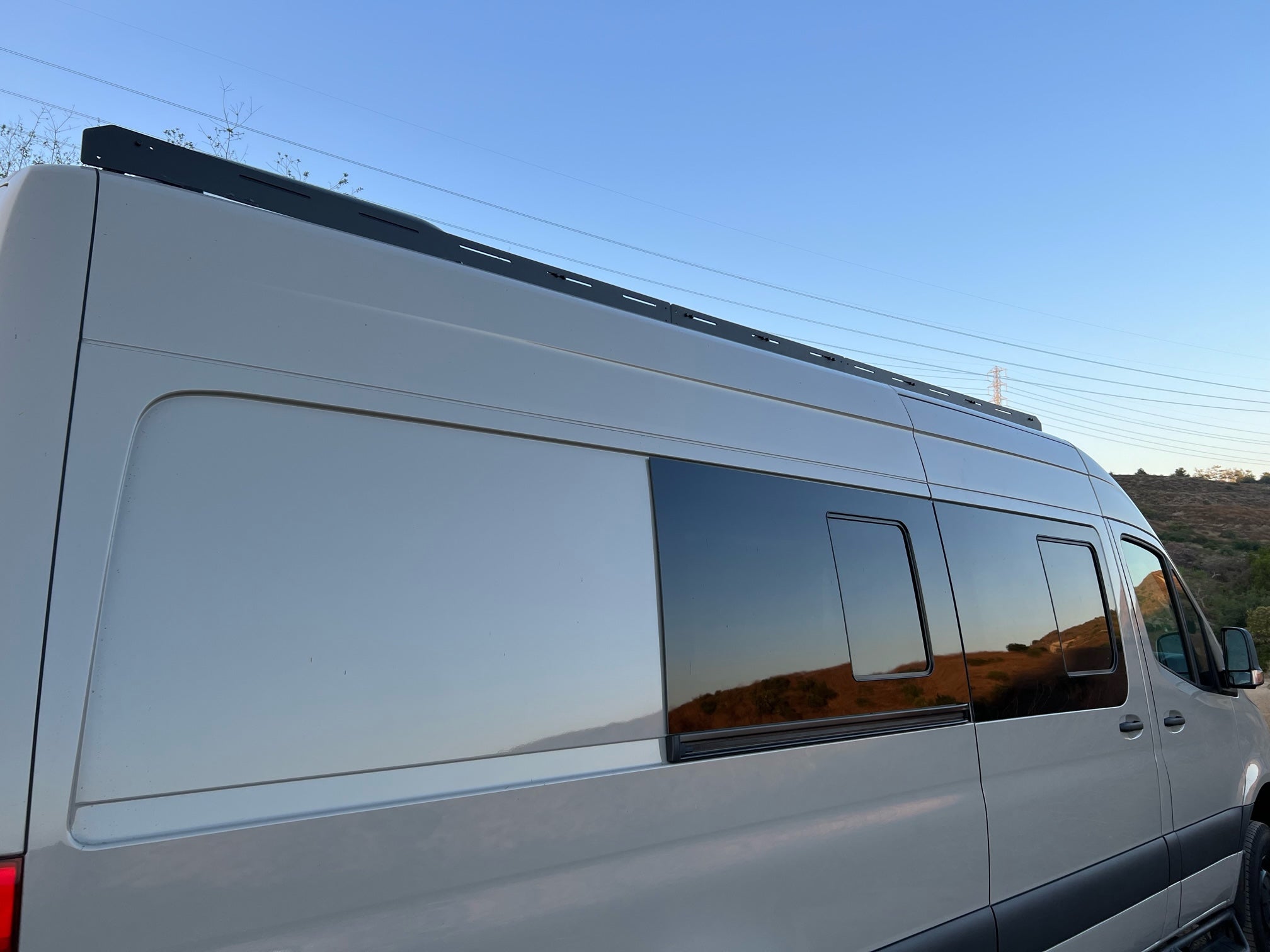 SPRINTER 170&quot; HIGH ROOF STEALTH ROOF RACK