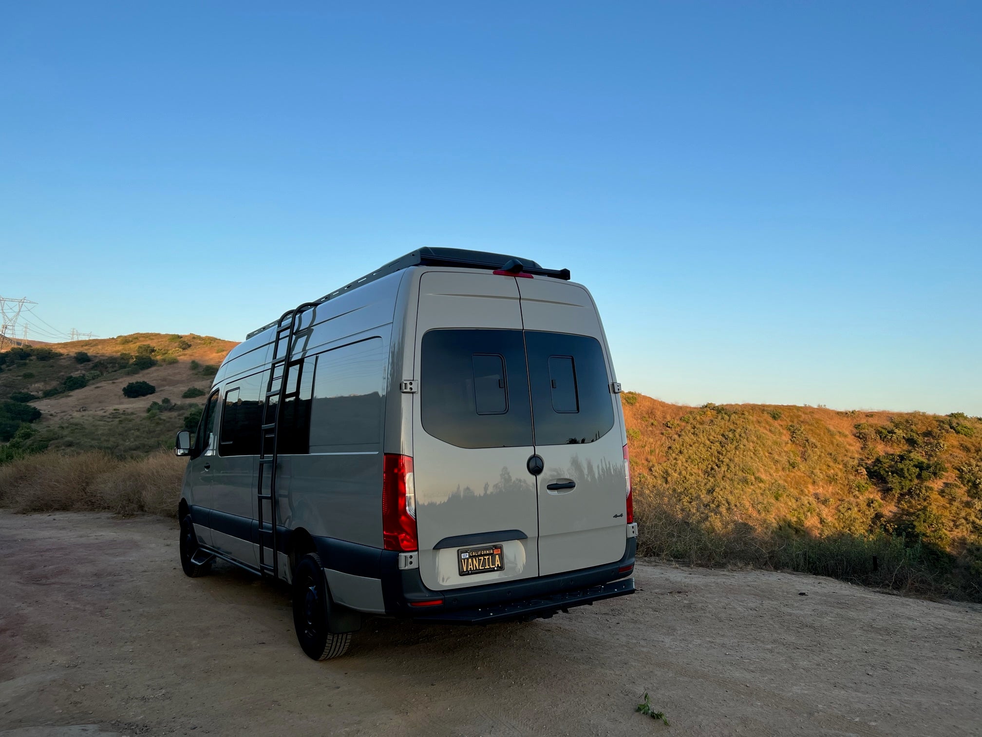 SPRINTER 170&quot; HIGH ROOF STEALTH ROOF RACK