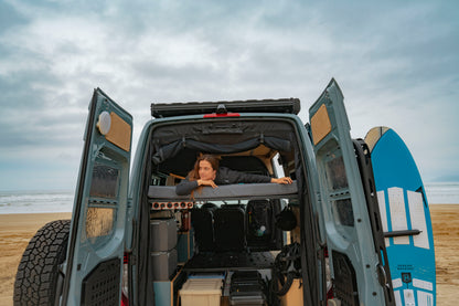 Ford Transit Van FlexTrack 4-Panel All Aluminum Platform  Bed System