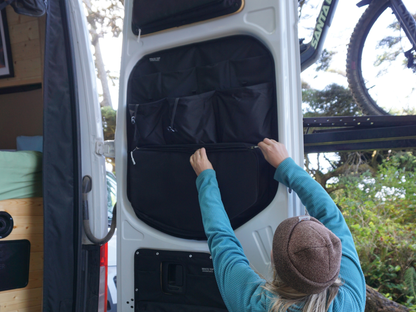Mercedes Sprinter Rear Door Storage Panels Bundle (Upper, Middle &amp; Lower)