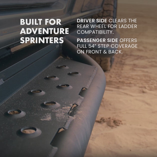 SPRINTER 144" AND 170" SIDE STEPS