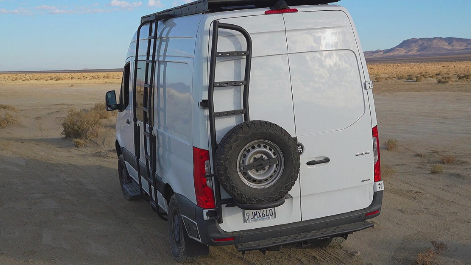 SPRINTER REAR TIRE CARRIER LADDER