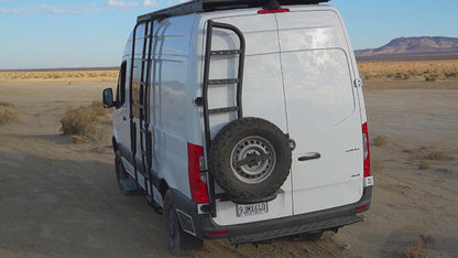 SPRINTER REAR TIRE CARRIER LADDER