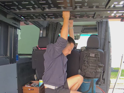 SPRINTER VAN PLATFORM 4-PANEL ALL ALUMINUM BED SYSTEM