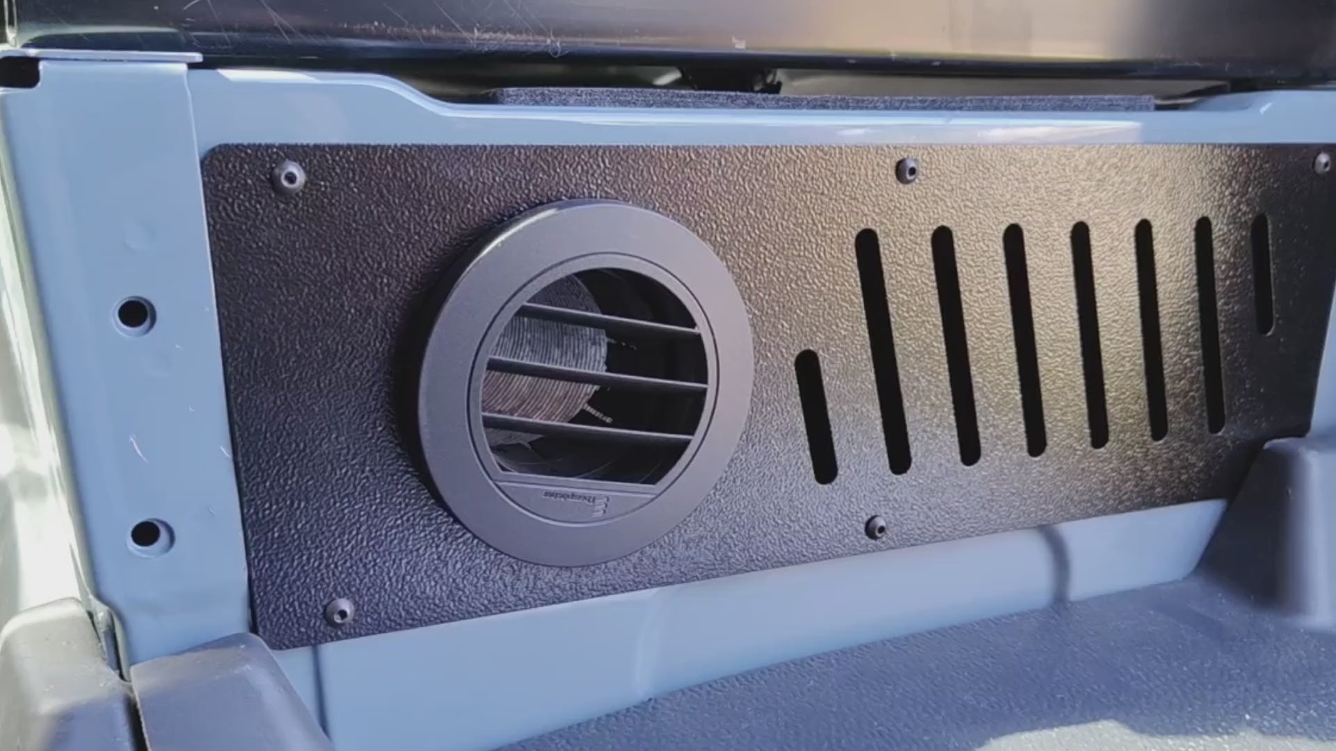 DIESEL HEATER FACE PLATE