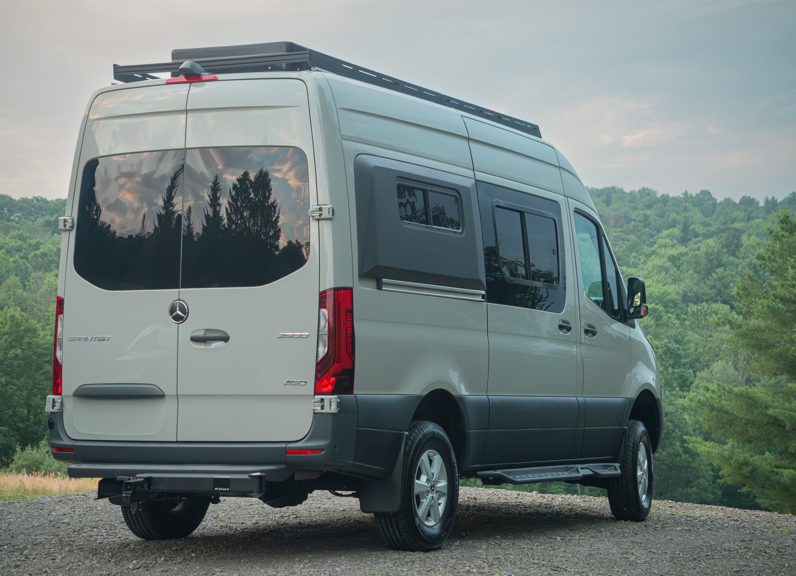 SPRINTER 144&quot; HIGH ROOF STEALTH ROOF RACK