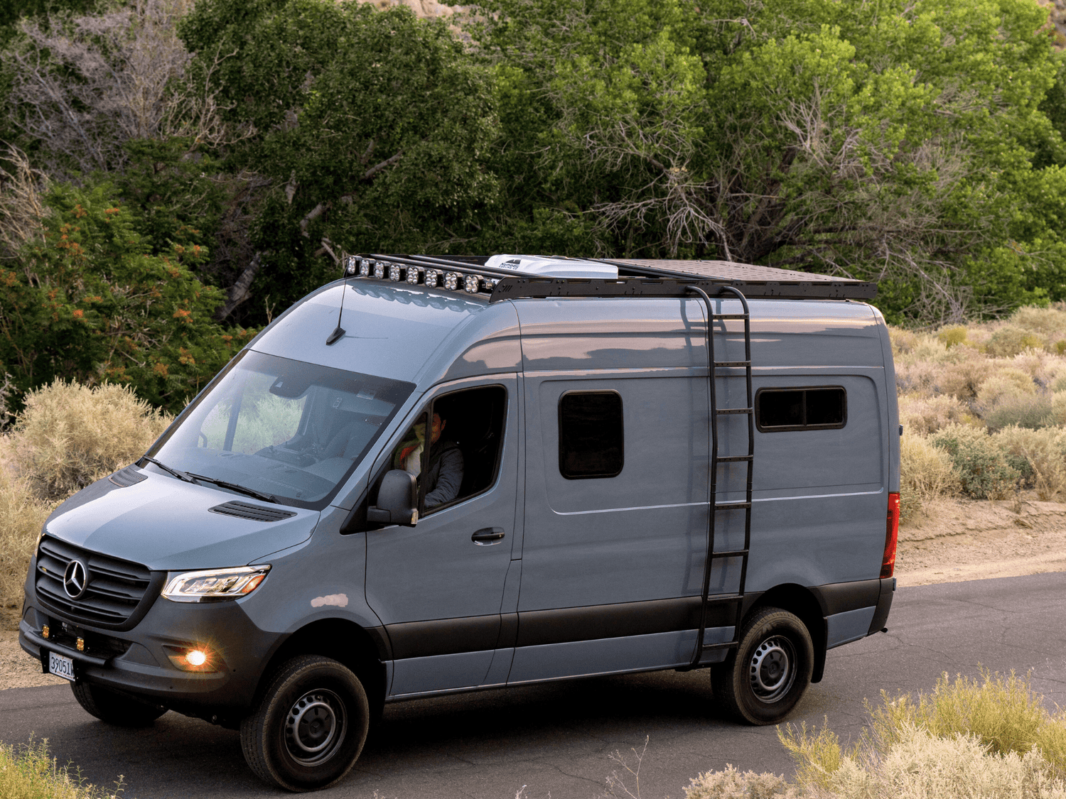 SPRINTER 170&quot; HIGH ROOF STRATA ROOF RACK - White Top Adventures
