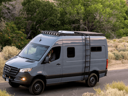 SPRINTER 170&quot; HIGH ROOF STRATA ROOF RACK - White Top Adventures