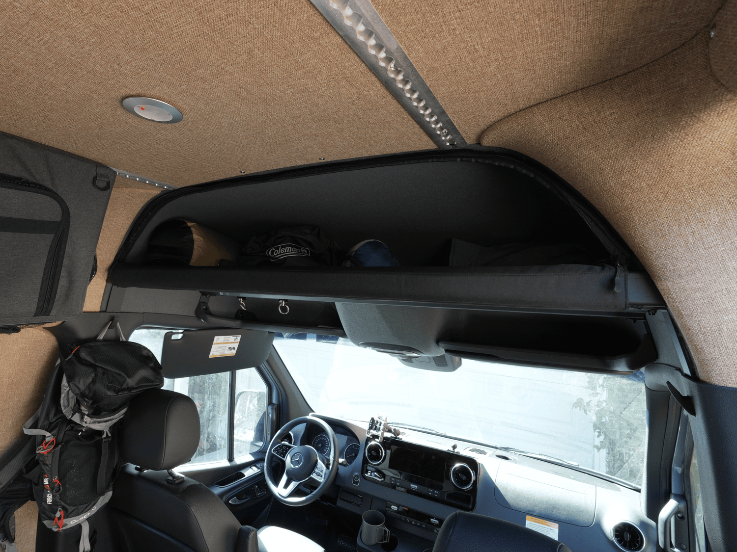 SPRINTER HEADLINER SHELF COVER - White Top Adventures