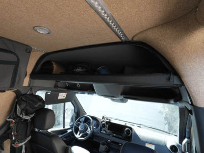 SPRINTER HEADLINER SHELF COVER - White Top Adventures