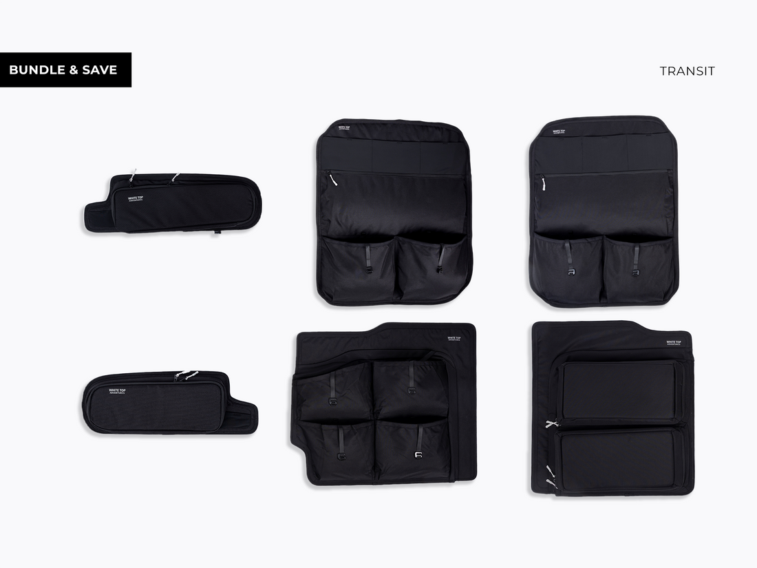 Ford Transit Rear Door Storage Panels Bundle (Upper, Middle &amp; Lower)