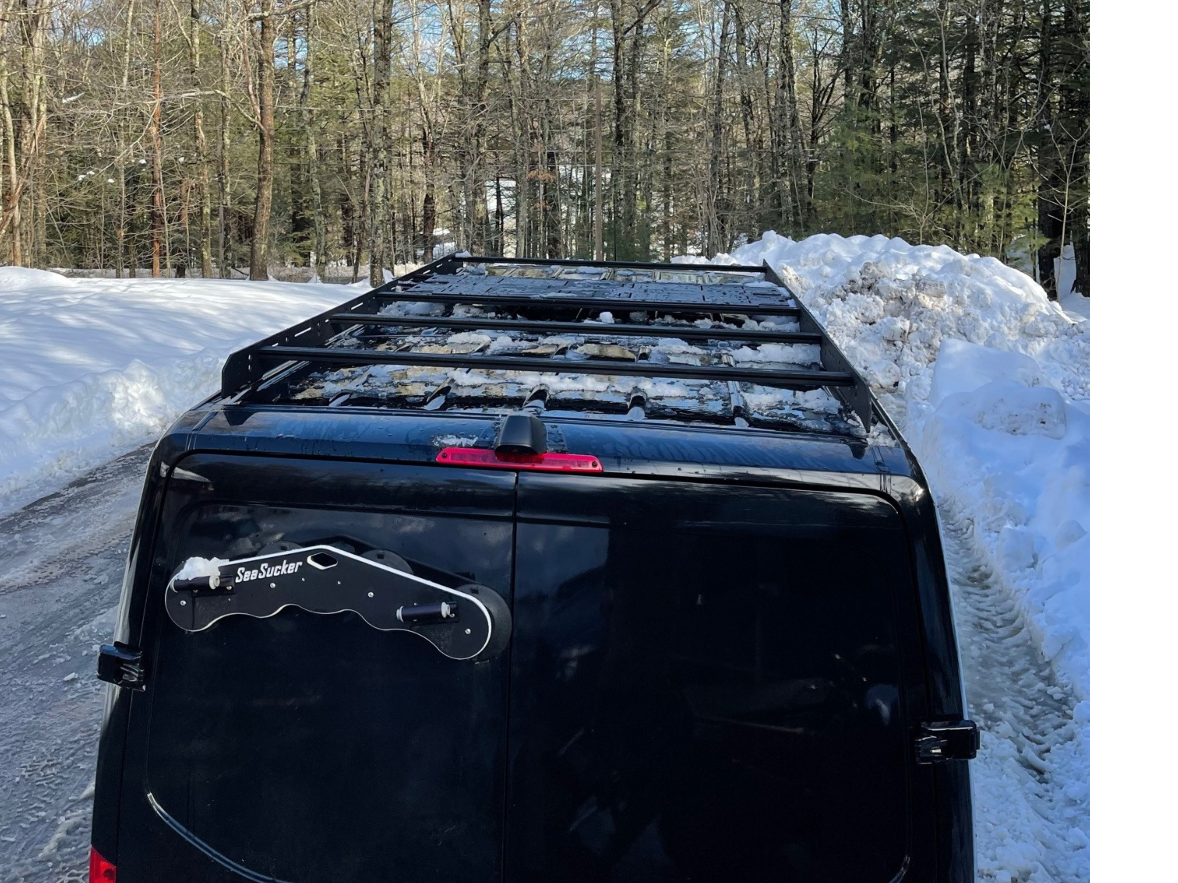 SPRINTER 144&quot; LOW ROOF STEALTH ROOF RACK