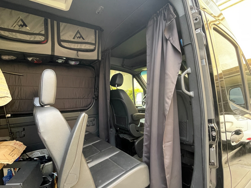 Stealth Blackout Curtain - BLACK – Van Wife Components